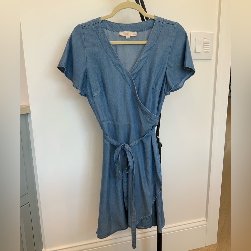 Denim dress
